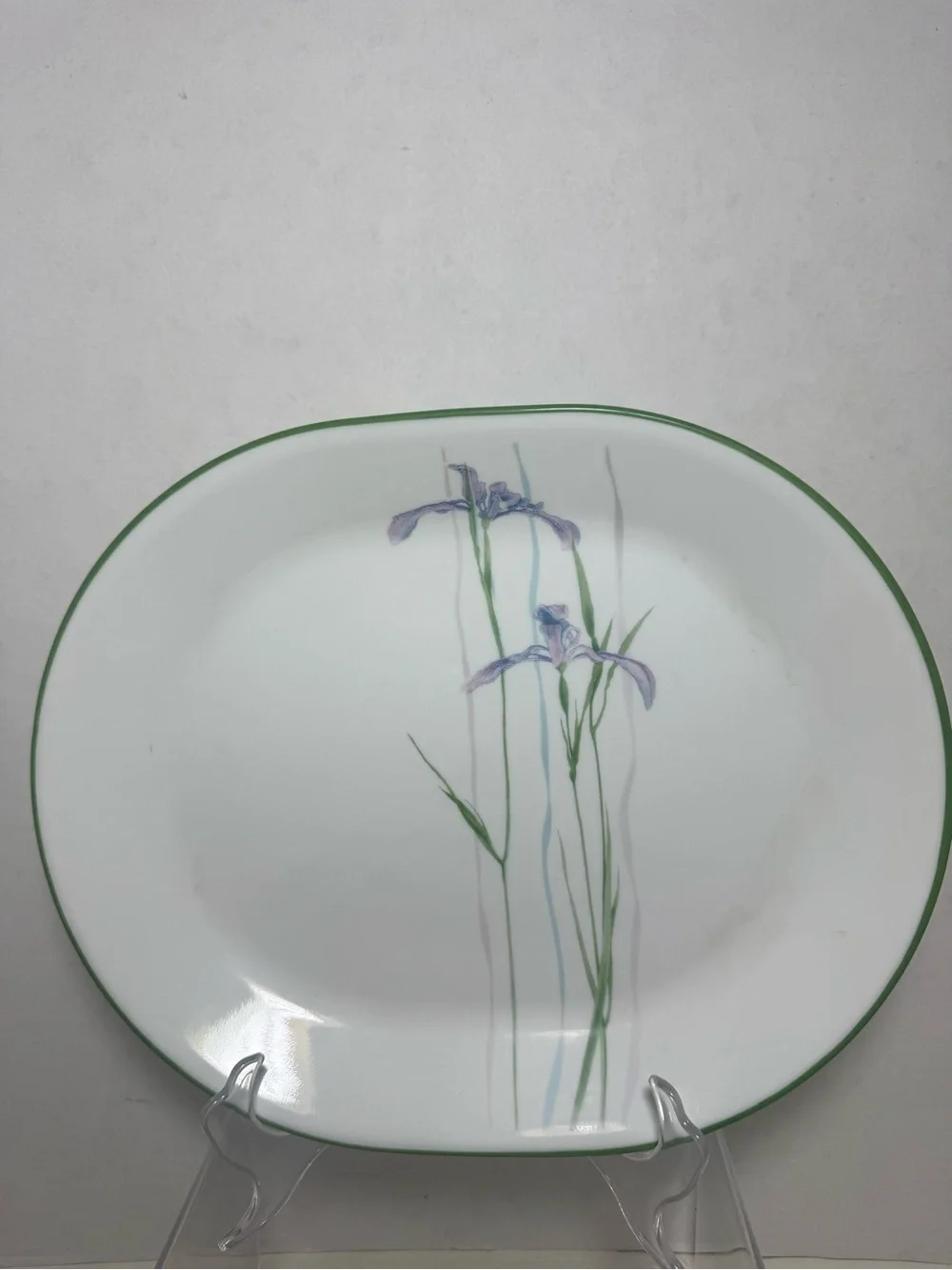 CORELLE shadow Iris serving platter 12 inch